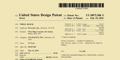 New US Design Patent D875,506